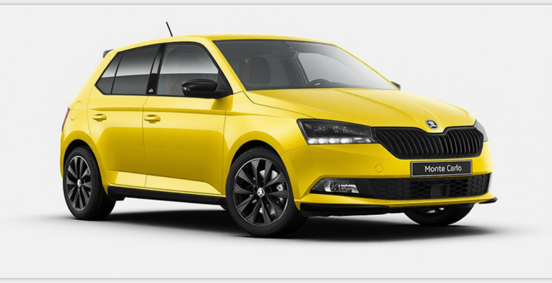 Preview Car 25 rendered in Racing Yellow gloss paint