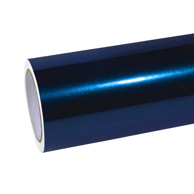 Ravoony Audi Gloss Navarra Blue vinyl wrap film texture · Specced