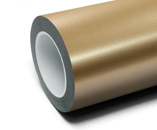 Inozetek Frozen Satin Metallic Antique Bronze vinyl wrap film texture · Specced