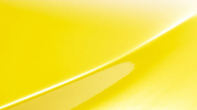 3M Gloss Bright Yellow vinyl wrap film texture · Specced