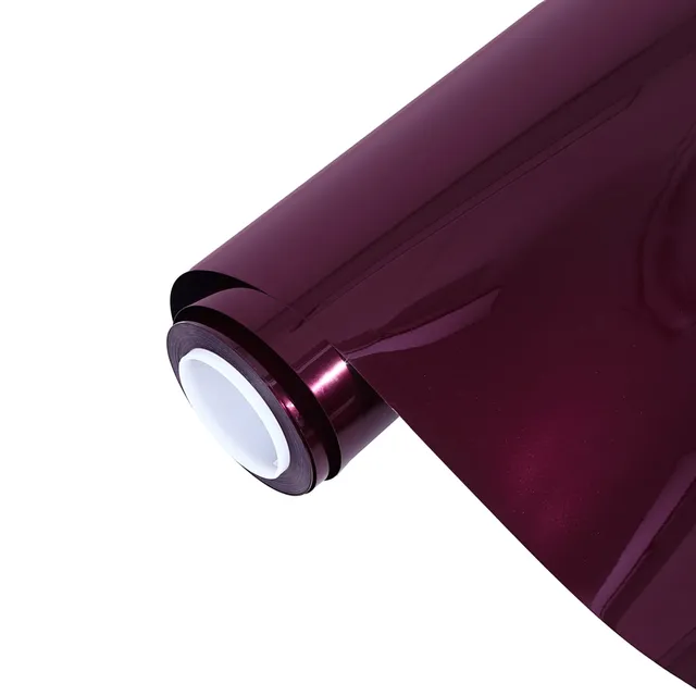 Ravoony Gloss Glaze Black Red vinyl wrap film texture · Specced