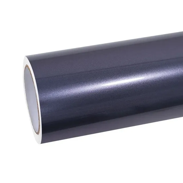 Ravoony Gloss Metallic Rosemary Purple vinyl wrap film texture · Specced