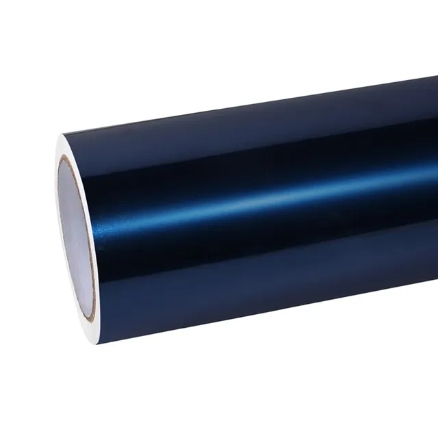 Ravoony Gloss Shadow Blue vinyl wrap film texture · Specced