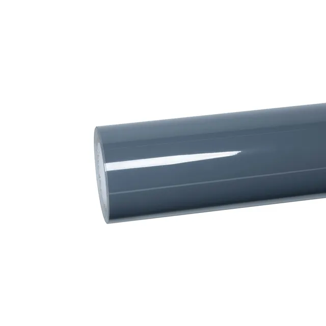 Ravoony Glossy Crystal Cement Grey vinyl wrap film texture · Specced