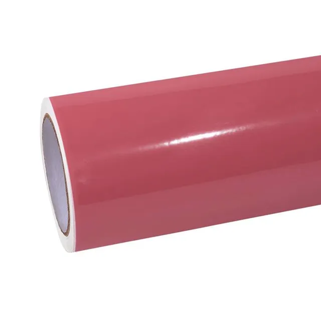 Ravoony Glossy Morganite Red vinyl wrap film texture · Specced