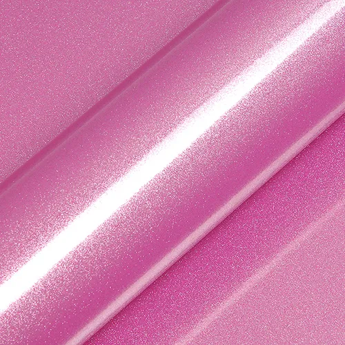 HEXIS Gloss Jellybean Pink vinyl wrap film texture · Specced