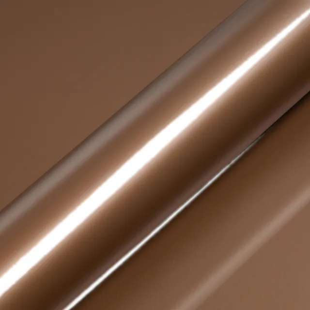 HEXIS Gloss Marrakesh Brown vinyl wrap film texture · Specced