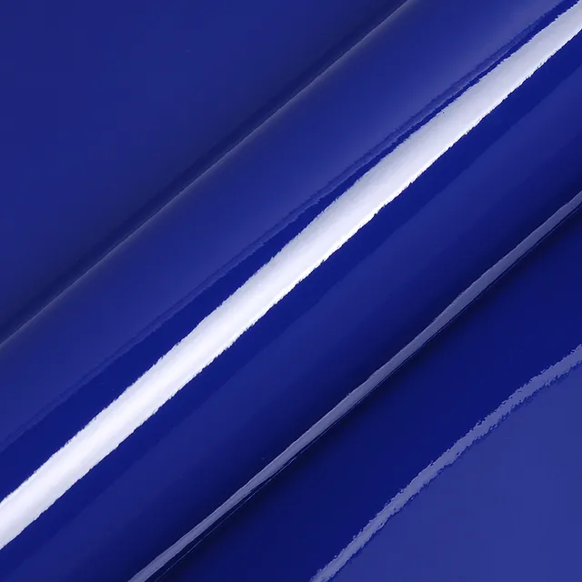 HEXIS Gloss Pacific Blue vinyl wrap film texture · Specced