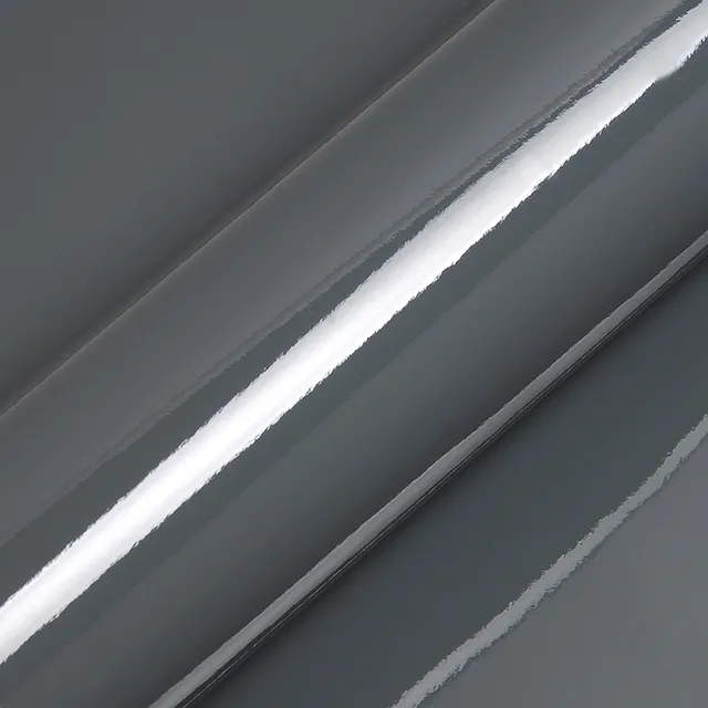 HEXIS Gloss Pearl Grey vinyl wrap film texture · Specced