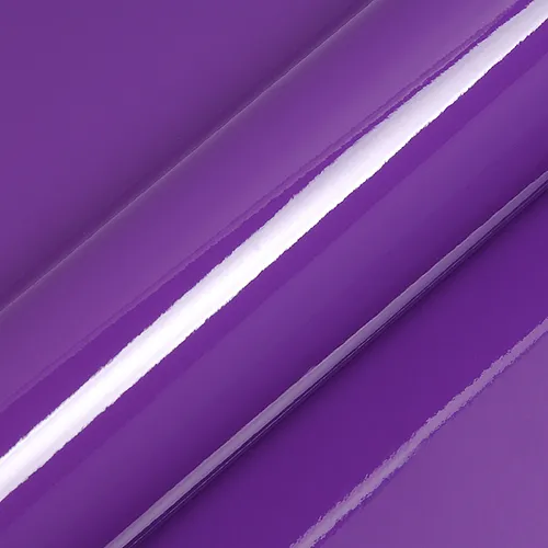 HEXIS Gloss Plum Violet vinyl wrap film texture · Specced