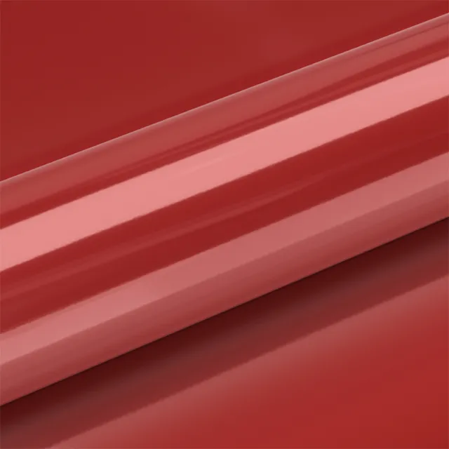 HEXIS Gloss Racing Red vinyl wrap film texture · Specced