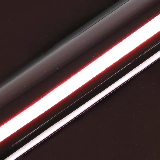 HEXIS Gloss Vampire Black vinyl wrap film texture · Specced