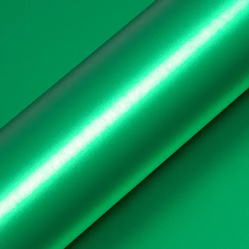 HEXIS Matte Boston Green vinyl wrap film texture · Specced