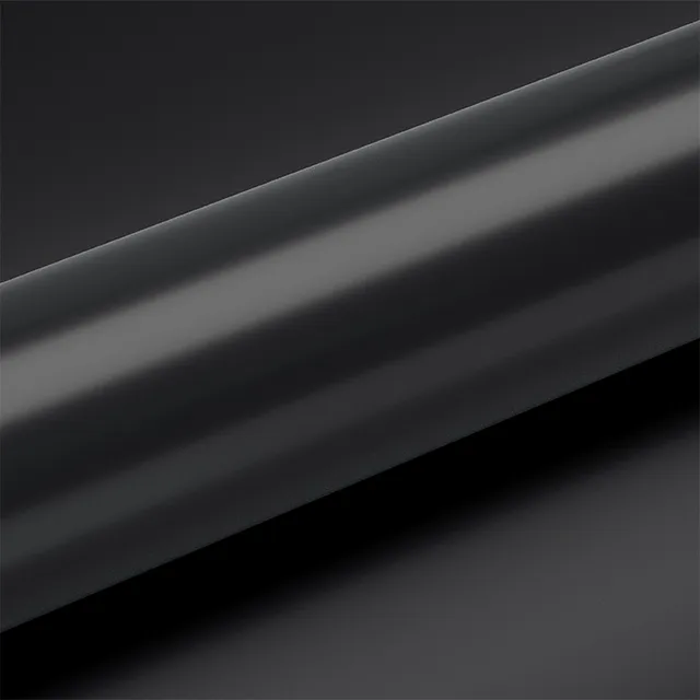 Texture du film covering HEXIS Wet Gloss Deep Black · Specced