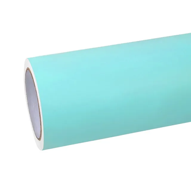 Ravoony Matte Tiffany Blue vinyl wrap film texture · Specced