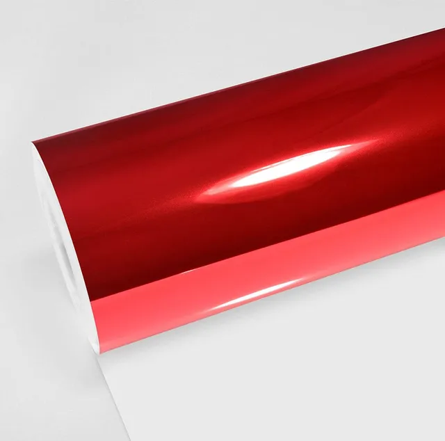TeckWrap Cherry Red vinyl wrap film texture · Specced