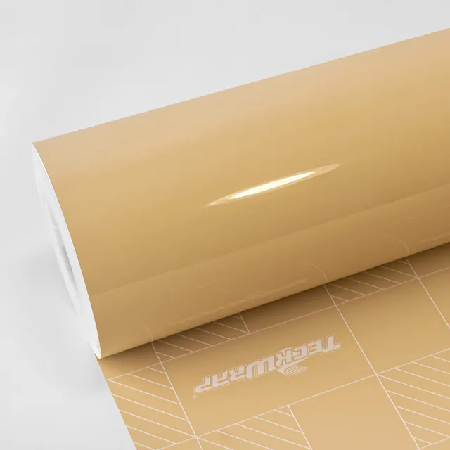Texture du film covering TeckWrap Leather Beige · Specced
