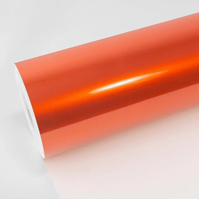 Texture du film covering TeckWrap Paprika Orange · Specced