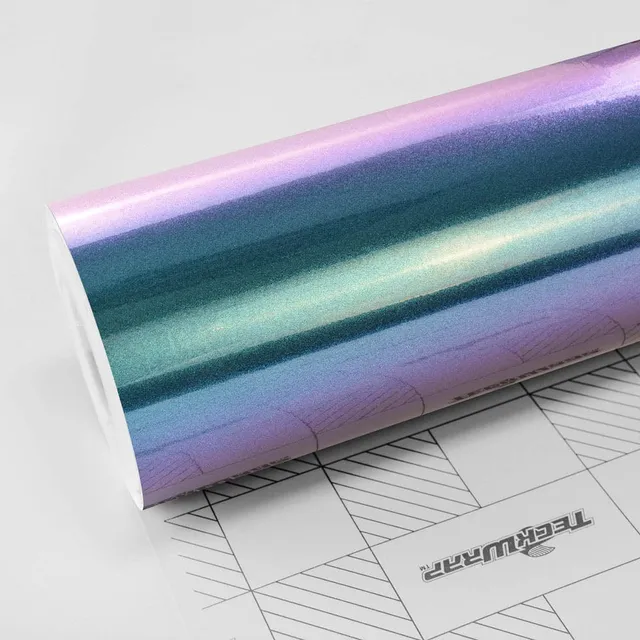 Texture du film covering TeckWrap Purple Blue (Gloss Iridescent) · Specced