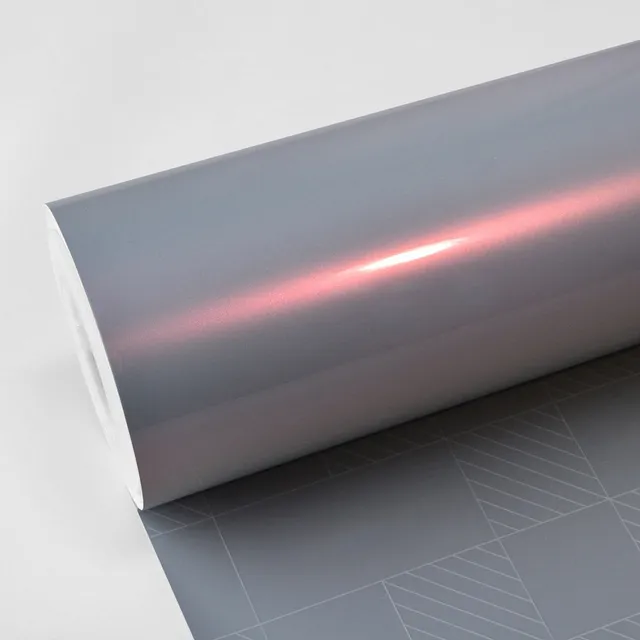 Texture du film covering TeckWrap Silver Sunset (Gloss Iridescent) · Specced