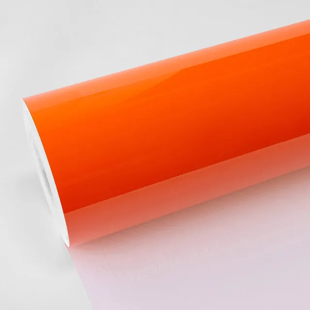 Texture du film covering TeckWrap Tangerine Orange · Specced