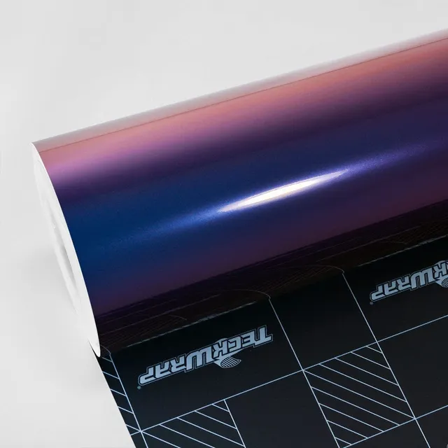 Texture du film covering TeckWrap Violet Sunrise · Specced