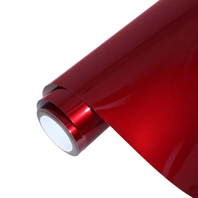 Texture du film covering Ravoony Tesla Gloss Midnight Cherry Red · Specced