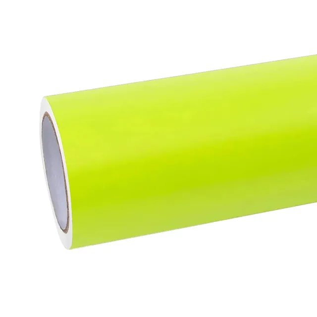 Texture du film covering Ravoony Ultimate Flat Fluorescence Yellow · Specced