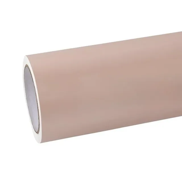 Ravoony Ultimate Flat Shine Latte vinyl wrap film texture · Specced